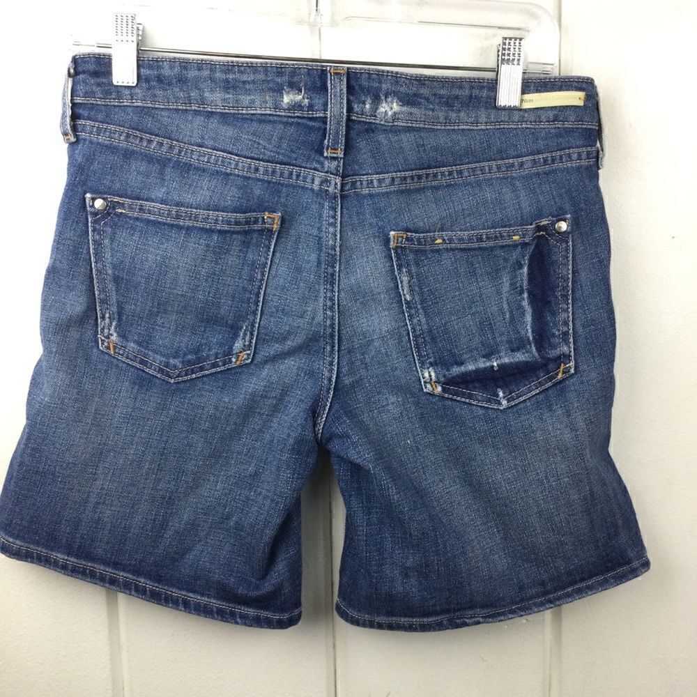 Pilcro and the Letterpress (Anthro) Jean Denim Shorts, Distressed, Size 26‎ - Picture 8 of 14